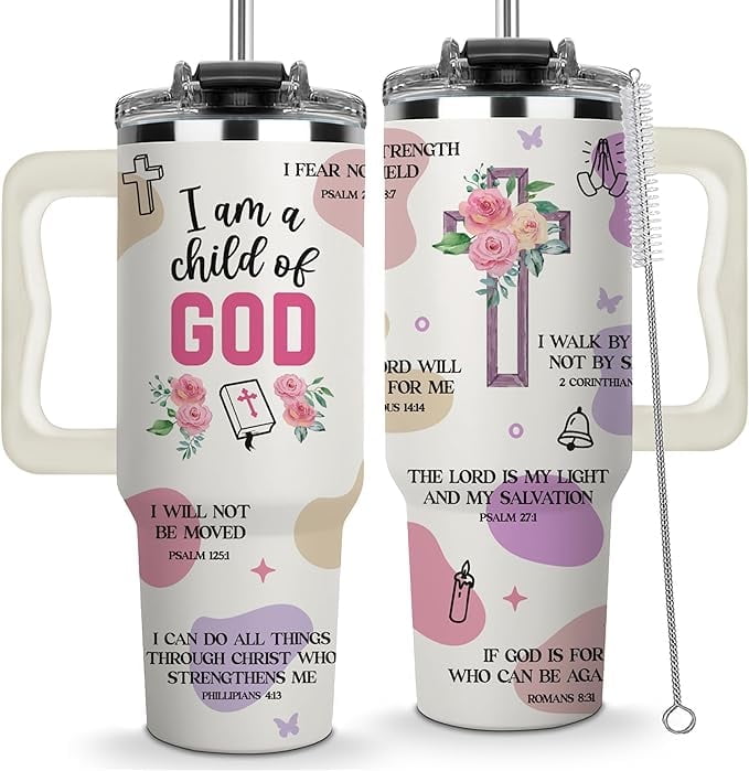 Mothers Day Gifts for Mom - Best Mom Ever Tumbler, Mommy Coffee Mug, Mama Tumblers, Momma Gift Ideas, Funny Birthday Present for Her, Mom Cup, Cute Mother Day Gift Tumbler with Handle 40Oz