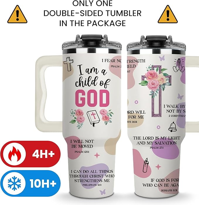 Mothers Day Gifts for Mom - Best Mom Ever Tumbler, Mommy Coffee Mug, Mama Tumblers, Momma Gift Ideas, Funny Birthday Present for Her, Mom Cup, Cute Mother Day Gift Tumbler with Handle 40Oz
